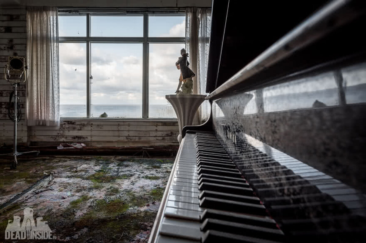 FOTO Imagini FABULOASE din interiorul celui mai mare hotel abandonat