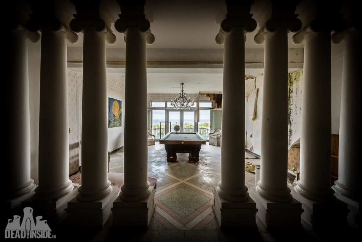 FOTO Imagini FABULOASE din interiorul celui mai mare hotel abandonat