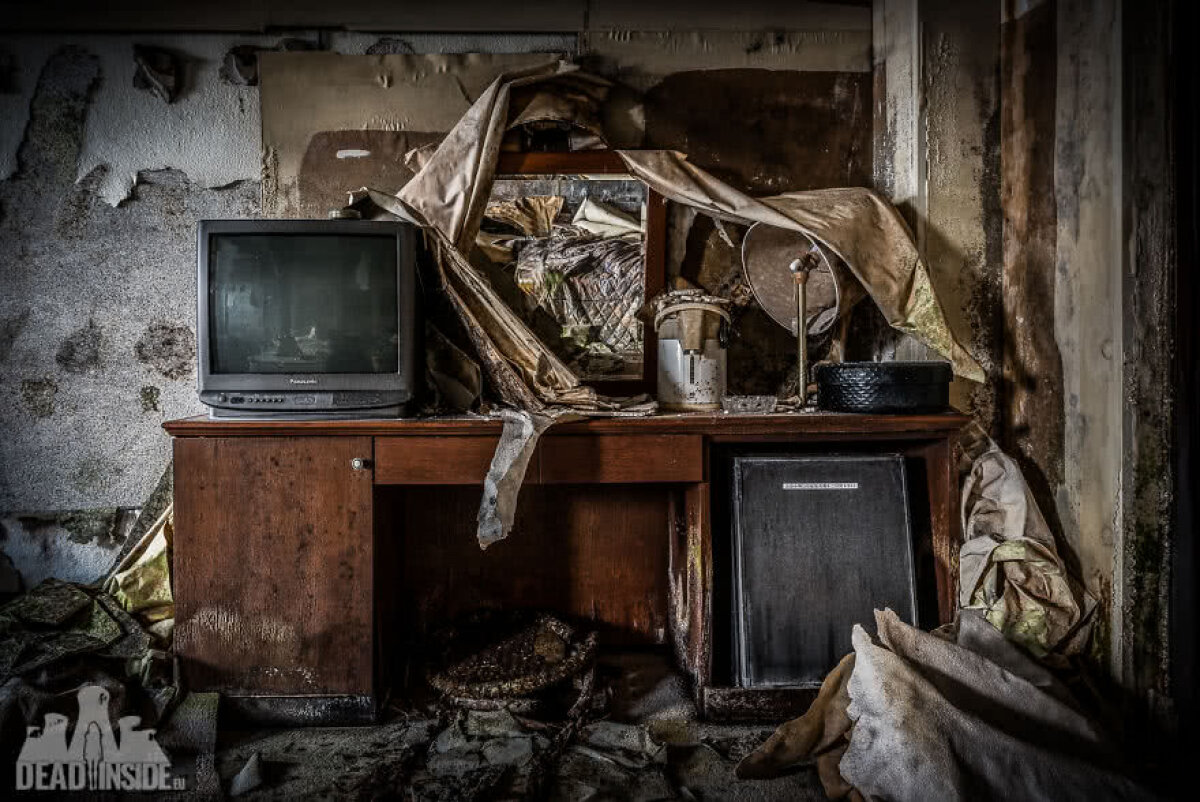 FOTO Imagini FABULOASE din interiorul celui mai mare hotel abandonat