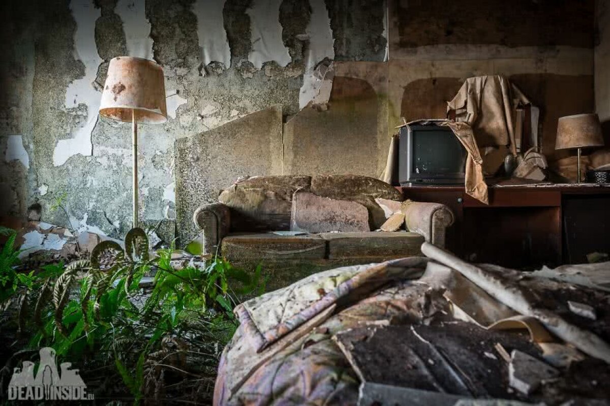 FOTO Imagini FABULOASE din interiorul celui mai mare hotel abandonat