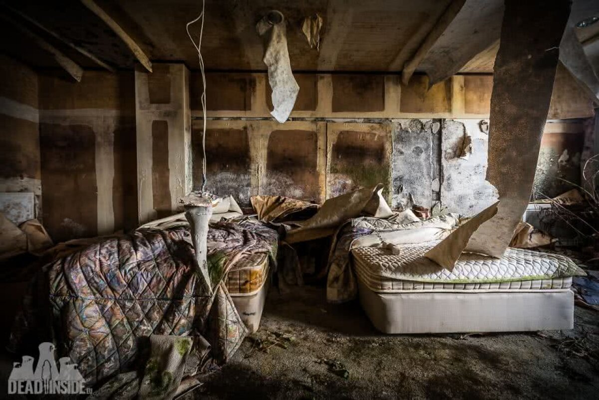 FOTO Imagini FABULOASE din interiorul celui mai mare hotel abandonat