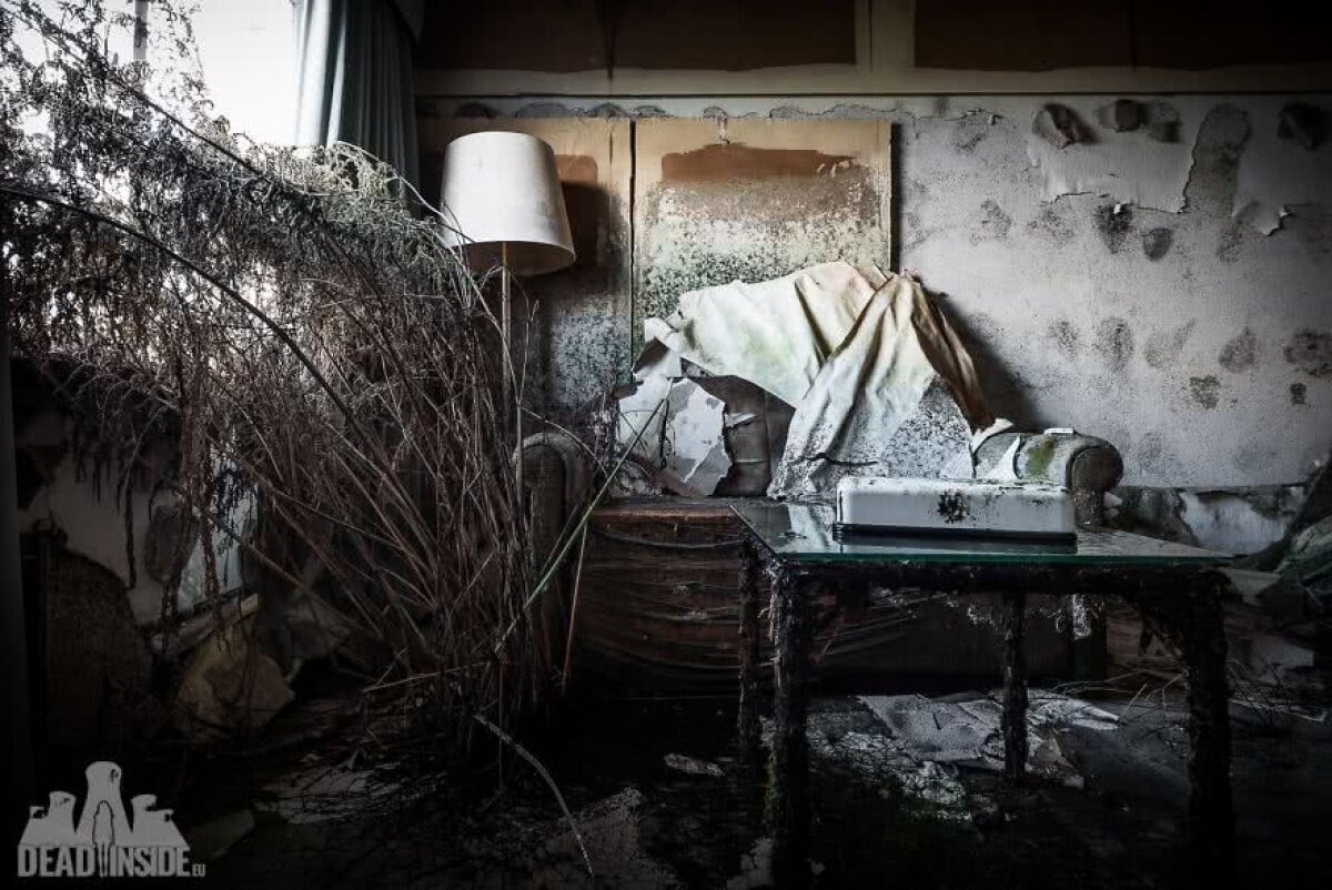 FOTO Imagini FABULOASE din interiorul celui mai mare hotel abandonat