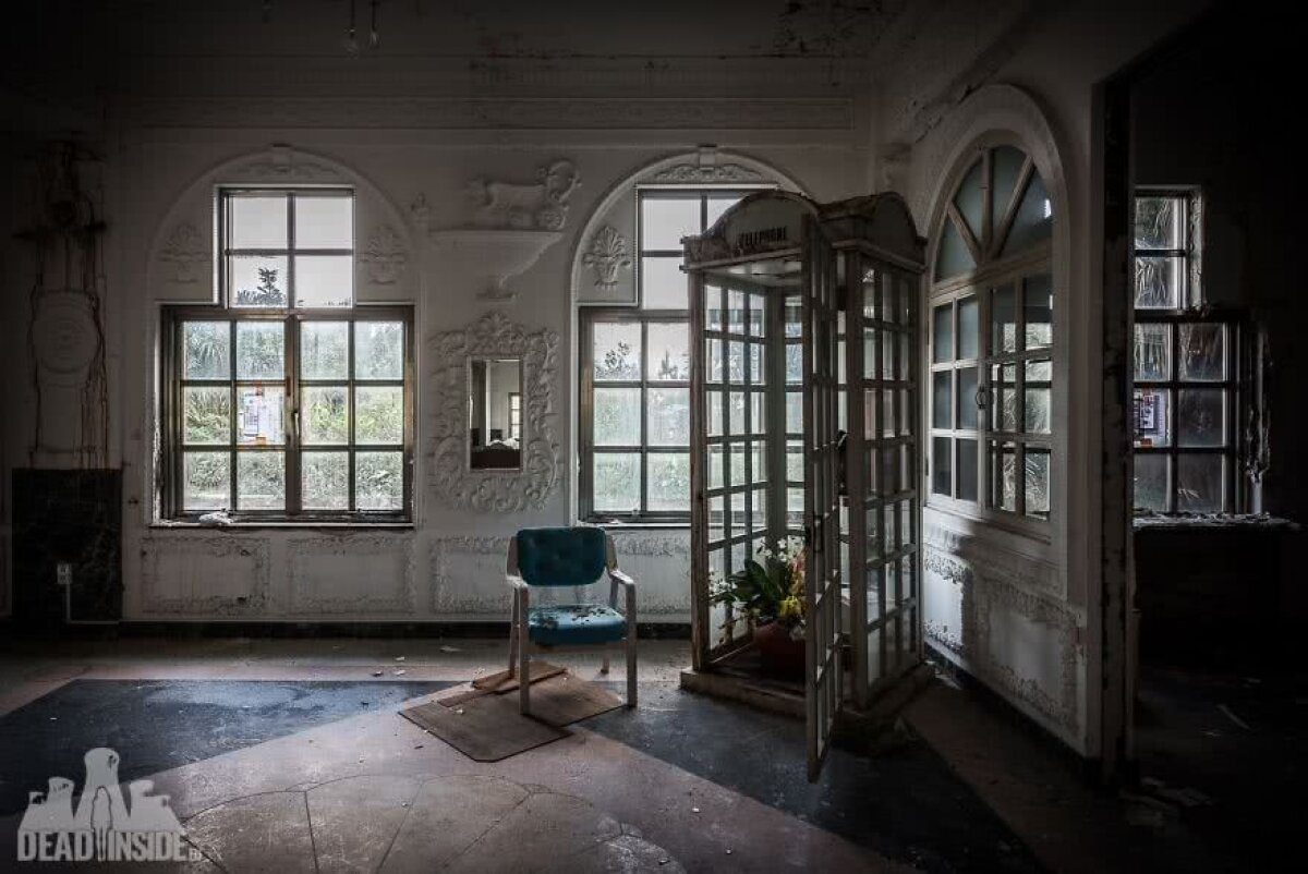 FOTO Imagini FABULOASE din interiorul celui mai mare hotel abandonat