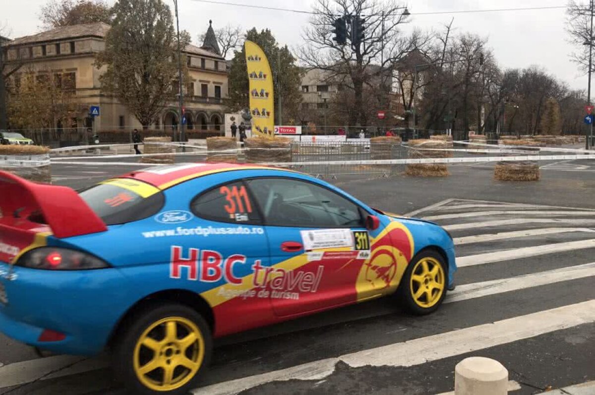 GALERIE FOTO + VIDEO E zi de raliu în București » Sute de cai putere fac spectacol la Campionatul Naţional de Super Rally, pe bulevardul Kiseleff!