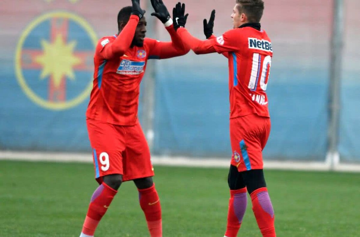 FOTO Victorie pentru FCSB cu o echipă din Liga 3 » Cine a marcat pentru echipa roș-albastră + revenire importantă