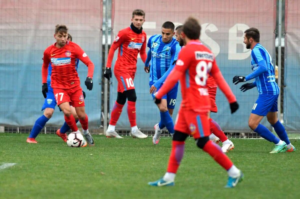 FOTO Victorie pentru FCSB cu o echipă din Liga 3 » Cine a marcat pentru echipa roș-albastră + revenire importantă
