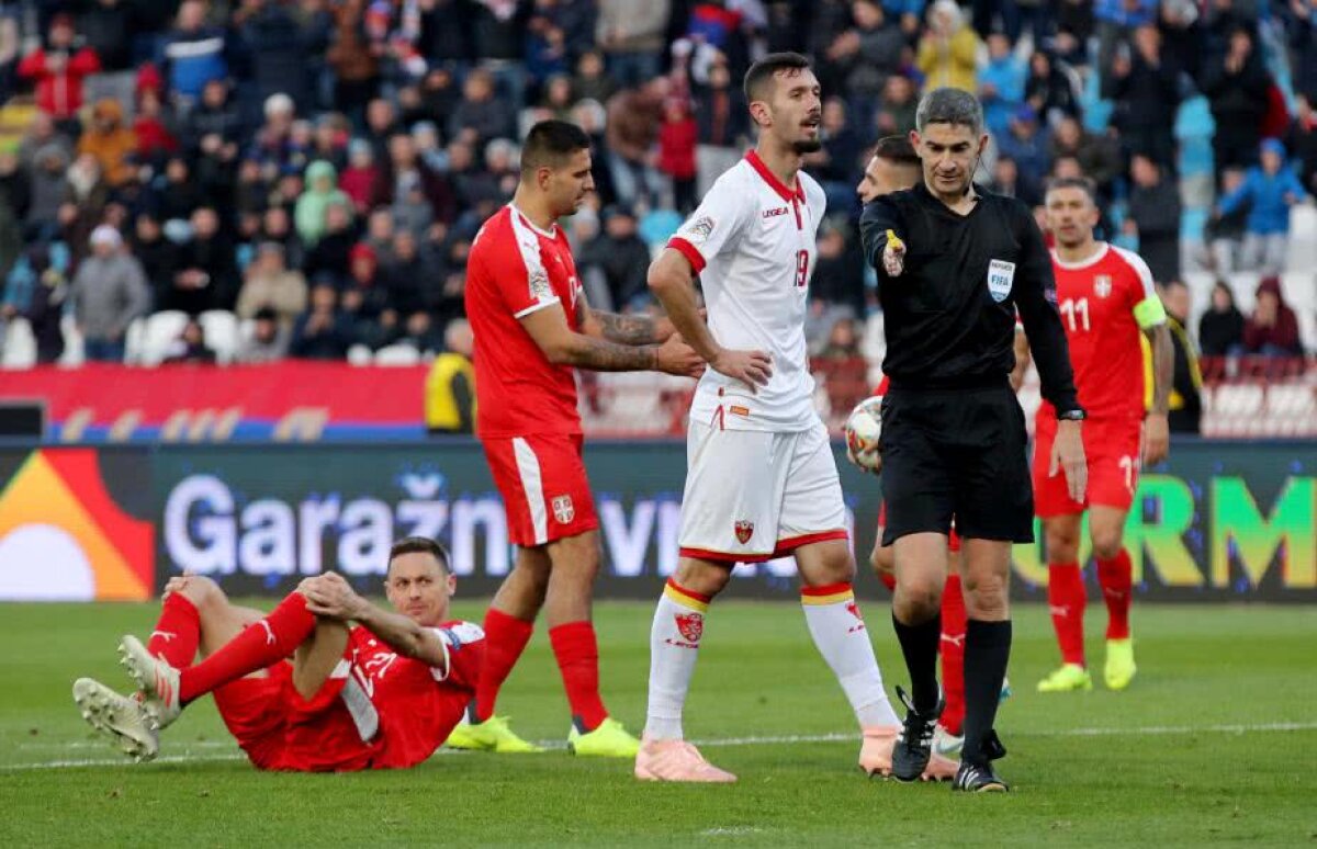 Serbia - Muntenegru 2-1 » România are șanse MINIME să meargă mai departe în Liga Națiunilor » Clasamentul actualizat