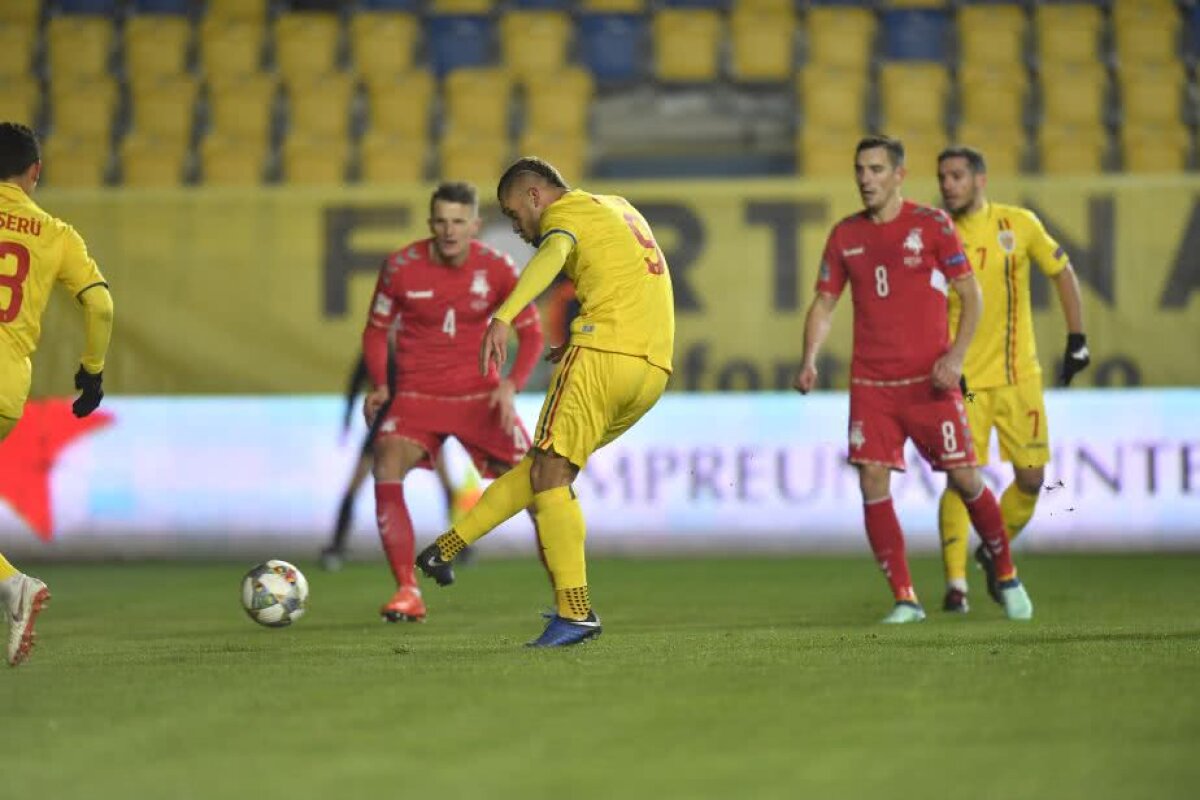 ROMÂNIA - LITUANIA 3-0 // "Tricolorii" continuă să viseze » Victorie entuziasmantă marcată de debutul lui Ianis Hagi + Clasamentul actualizat