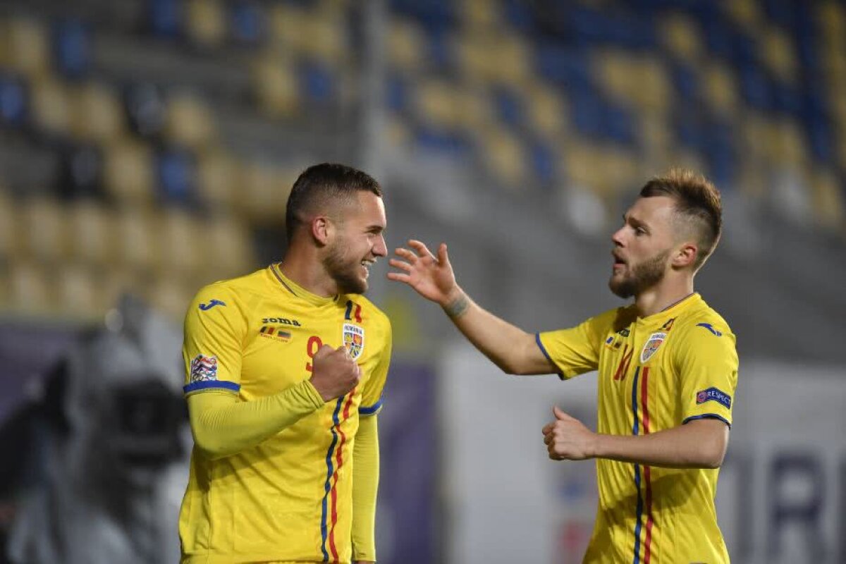 ROMÂNIA - LITUANIA 3-0 // "Tricolorii" continuă să viseze » Victorie entuziasmantă marcată de debutul lui Ianis Hagi + Clasamentul actualizat