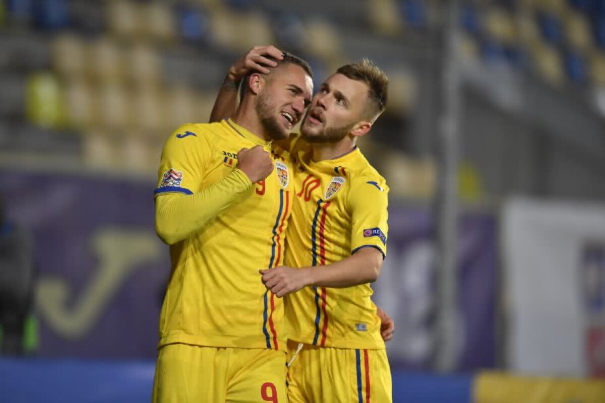 ROMÂNIA - LITUANIA 3-0 // "Tricolorii" continuă să viseze » Victorie entuziasmantă marcată de debutul lui Ianis Hagi + Clasamentul actualizat