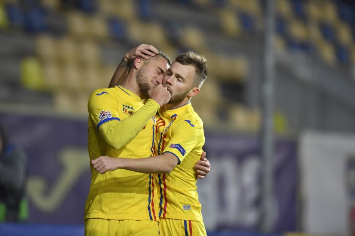 ROMÂNIA - LITUANIA 3-0 // "Tricolorii" continuă să viseze » Victorie entuziasmantă marcată de debutul lui Ianis Hagi + Clasamentul actualizat