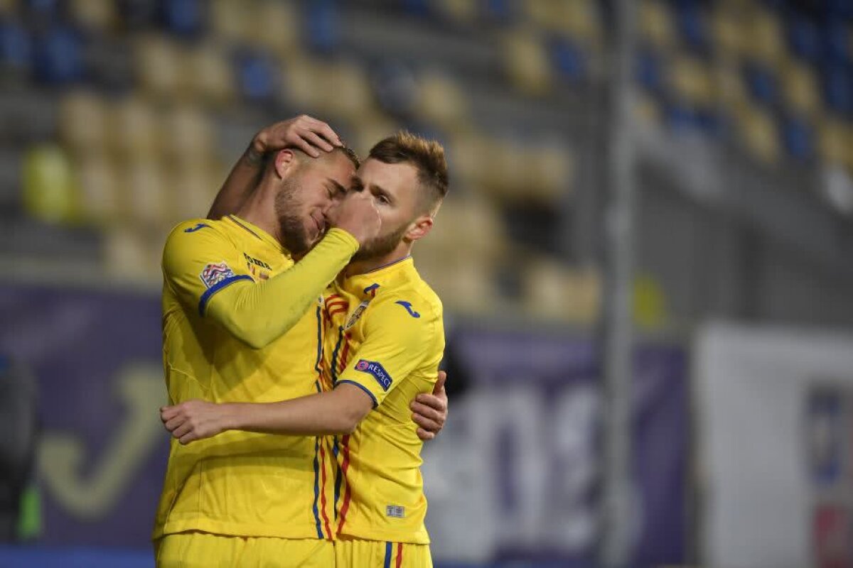 ROMÂNIA - LITUANIA 3-0 // "Tricolorii" continuă să viseze » Victorie entuziasmantă marcată de debutul lui Ianis Hagi + Clasamentul actualizat