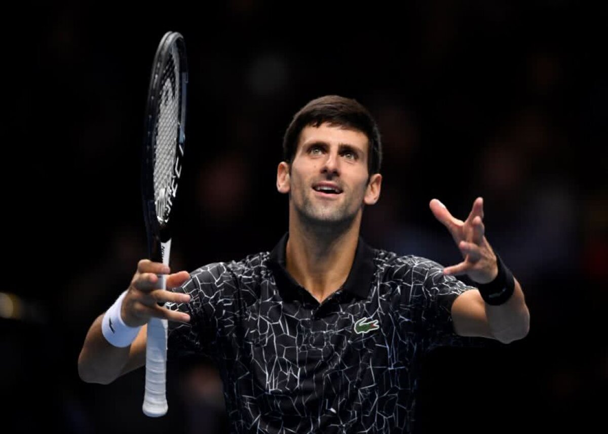 TURNEUL CAMPIONILOR // VIDEO + FOTO Novak Djokovic, marș triumfal spre al 6-lea trofeu » În finală va fi reeditarea celui de-al doilea meci din grupă