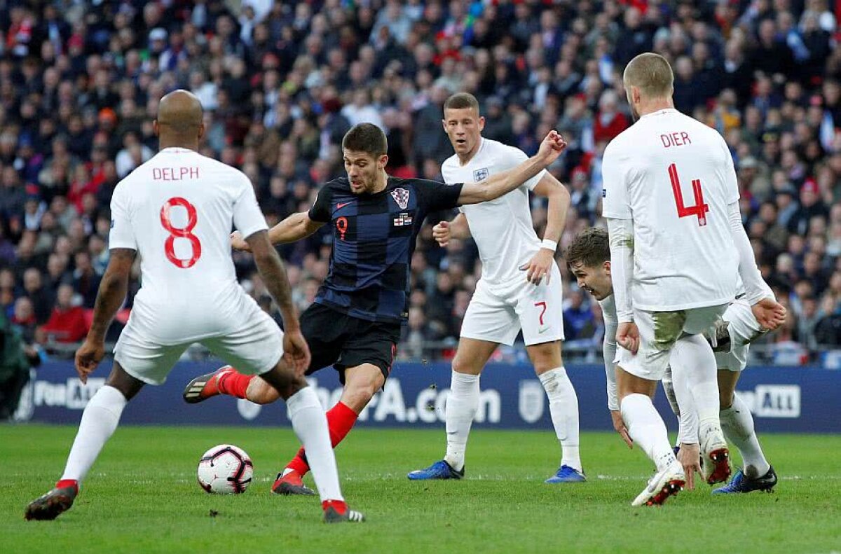 LIGA NAȚIUNILOR // FOTO Anglia a întors în ultimele minute și a retrogradat-o pe Croația + Belgia, umilită după ce a condus cu 2-0!