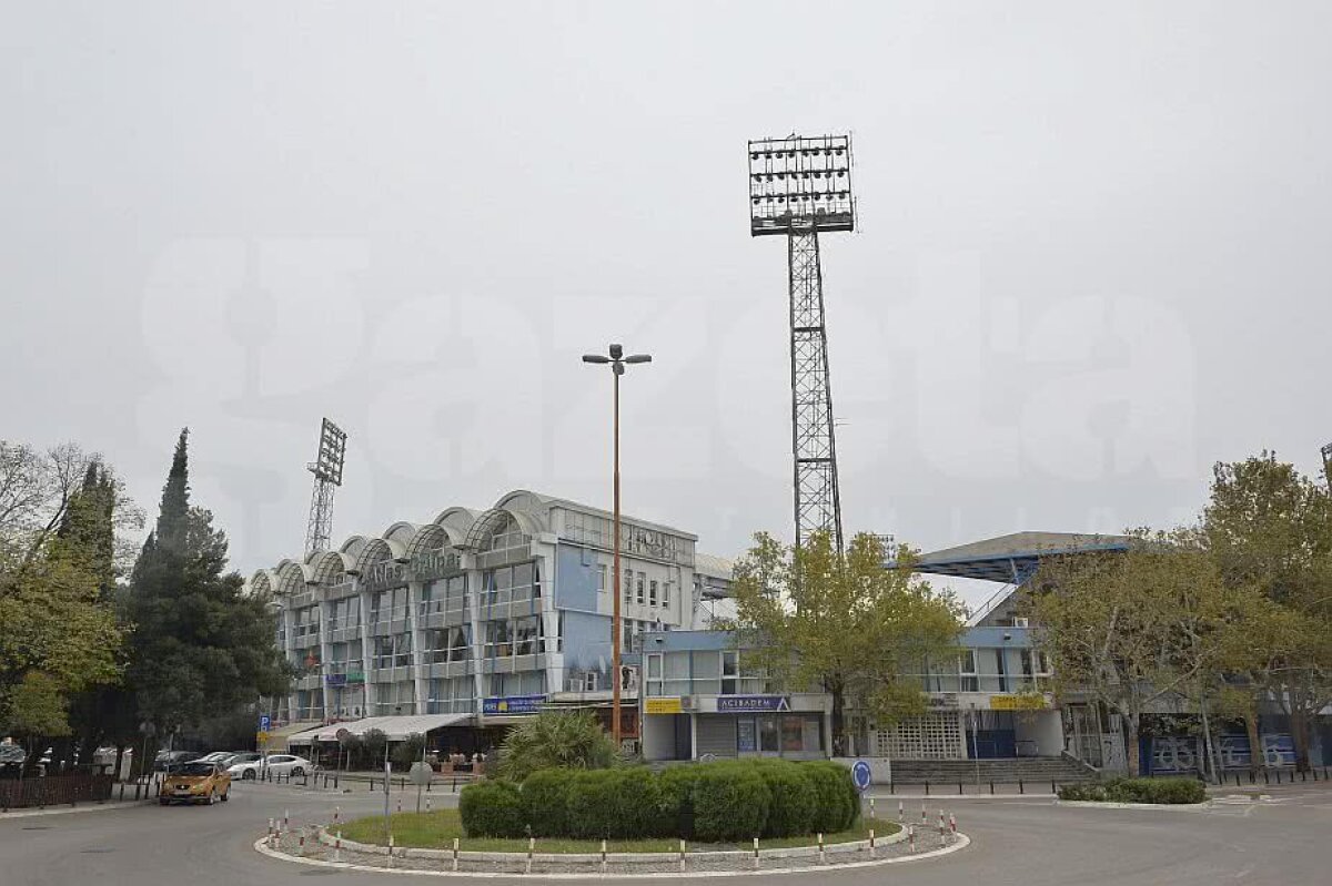 GALERIE FOTO + VIDEO Ajunși la arena pe care jucăm decisivul cu Muntenegru, reporterii GSP au constatat cu stupoare: "Acest detaliu lipsește cu desăvârșire"