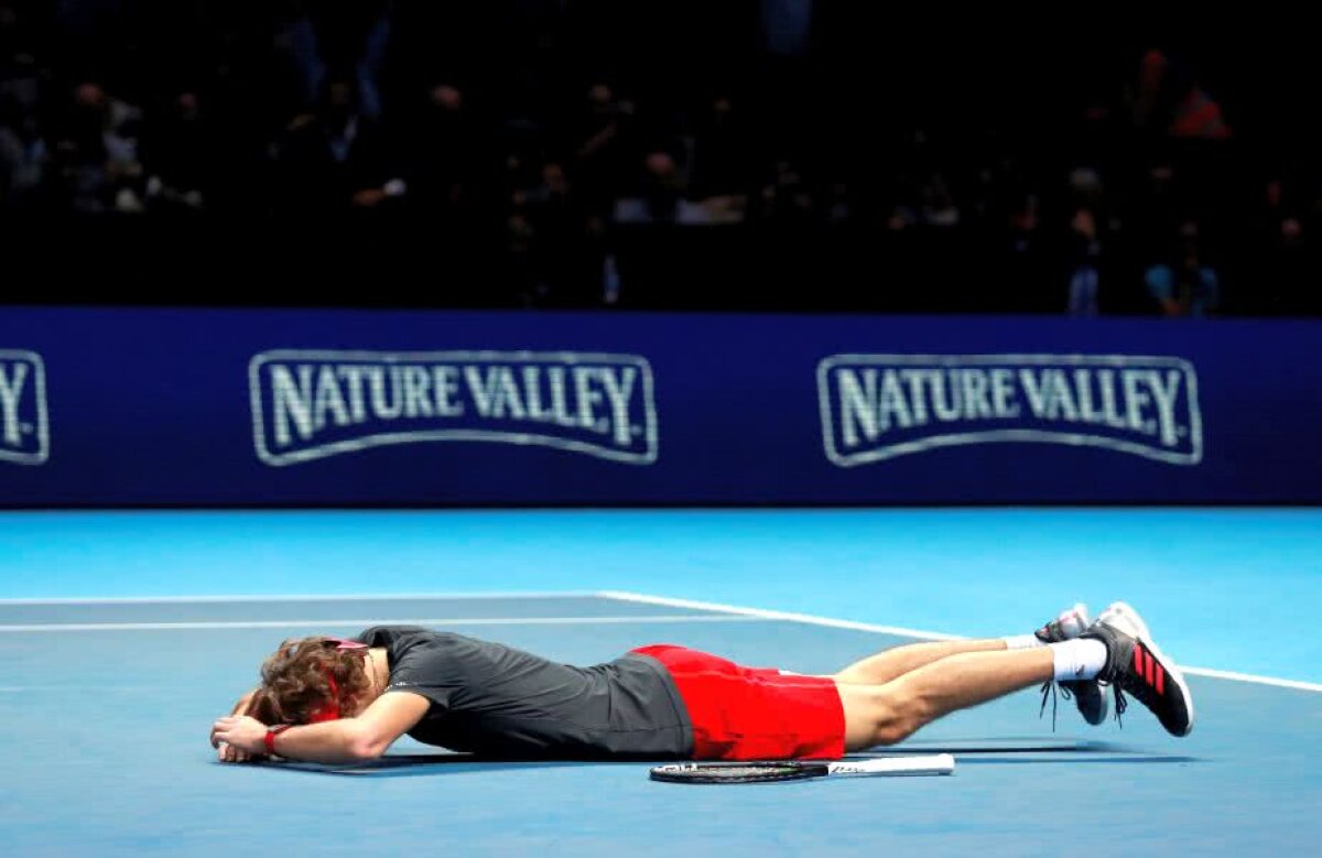 Turneul Campionilor 2018 // VIDEO + FOTO Incredibil! La 21 de ani, Alexander Zverev îl învinge pe Novak Djokovici și câștigă finala