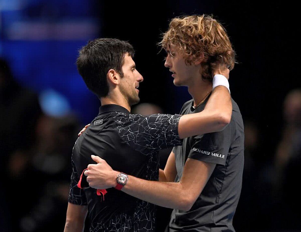 Turneul Campionilor 2018 // VIDEO + FOTO Incredibil! La 21 de ani, Alexander Zverev îl învinge pe Novak Djokovici și câștigă finala