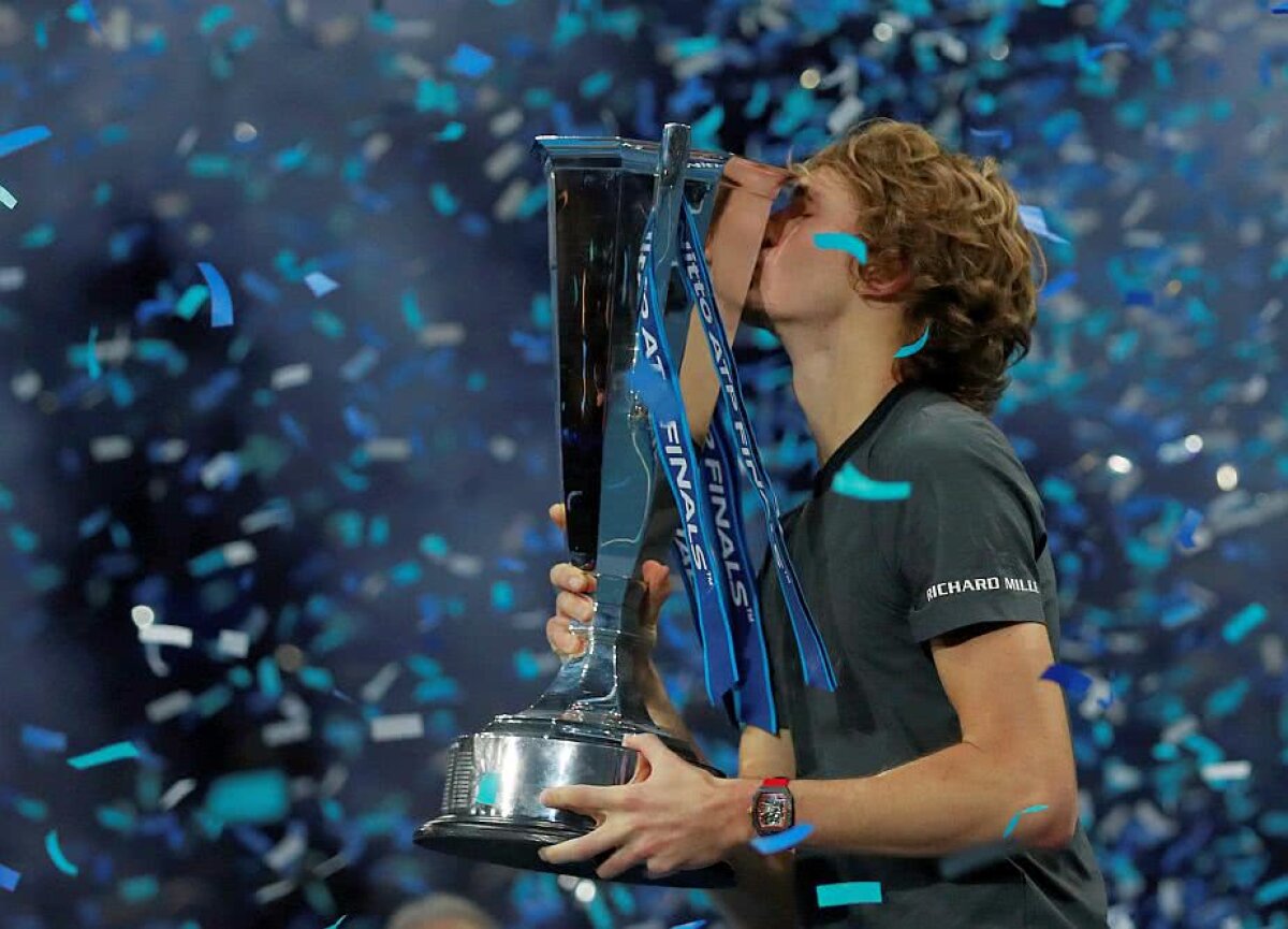 Turneul Campionilor 2018 // VIDEO + FOTO Incredibil! La 21 de ani, Alexander Zverev îl învinge pe Novak Djokovici și câștigă finala