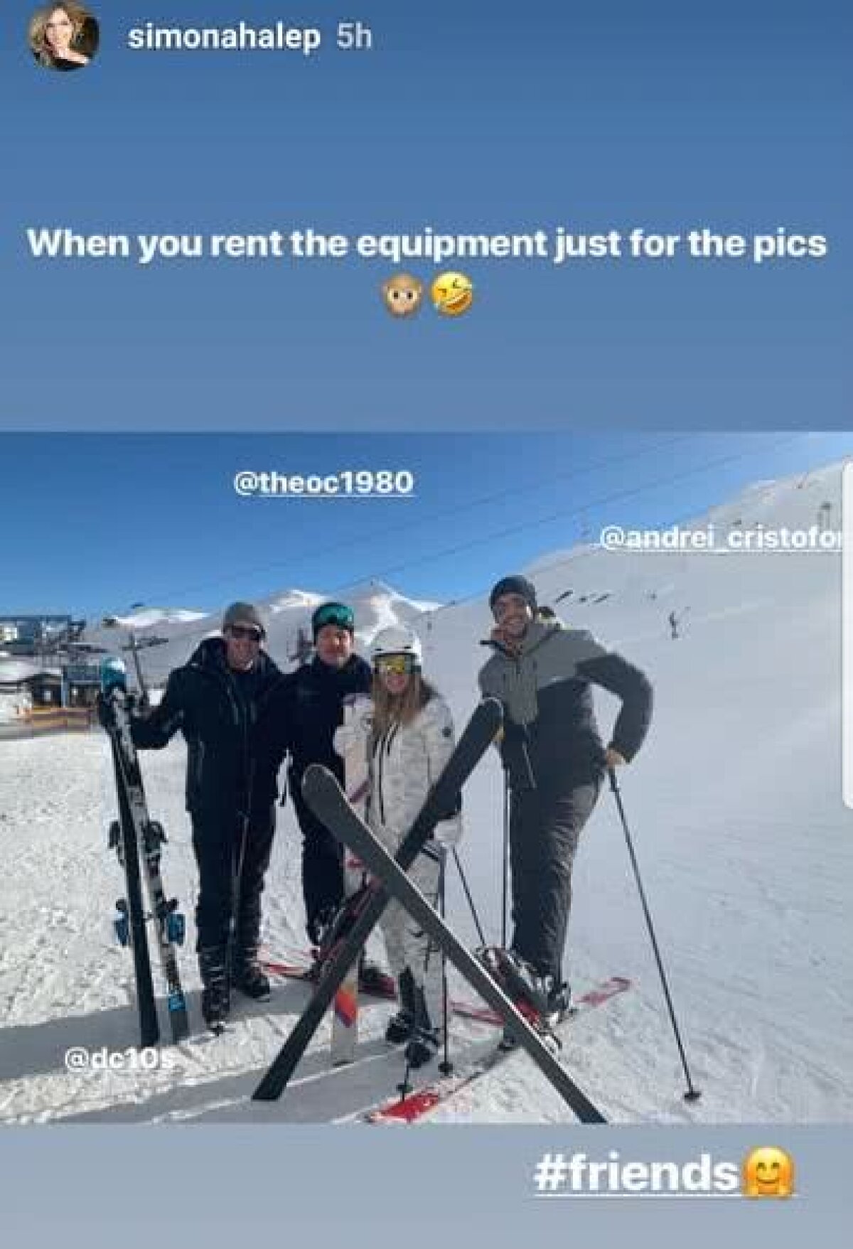 GALERIE FOTO Au încetat colaborarea, dar asta nu i-a oprit să meargă împreună în vacanță » Imagini spectaculoase cu Simona Halep și Darren Cahill în Alpii austrieci