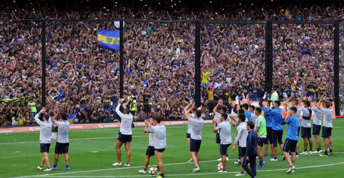 VIDEO+FOTO Te trec fiori! Peste 50.000 de fani au zguduit La Bombonera la antrenamentul lui Boca Juniors înaintea finalei cu River Plate