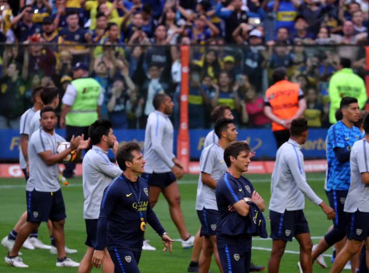 VIDEO+FOTO Te trec fiori! Peste 50.000 de fani au zguduit La Bombonera la antrenamentul lui Boca Juniors înaintea finalei cu River Plate