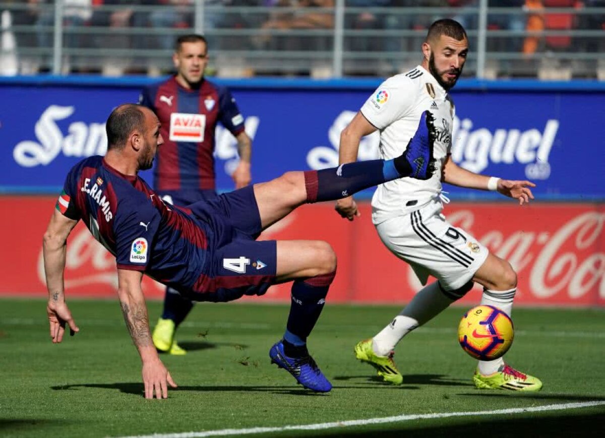 VIDEO+FOTO » Real Madrid, făcută K.O. la Eibar! 0-3 la primul meci al lui Solari după ce a semnat contractul