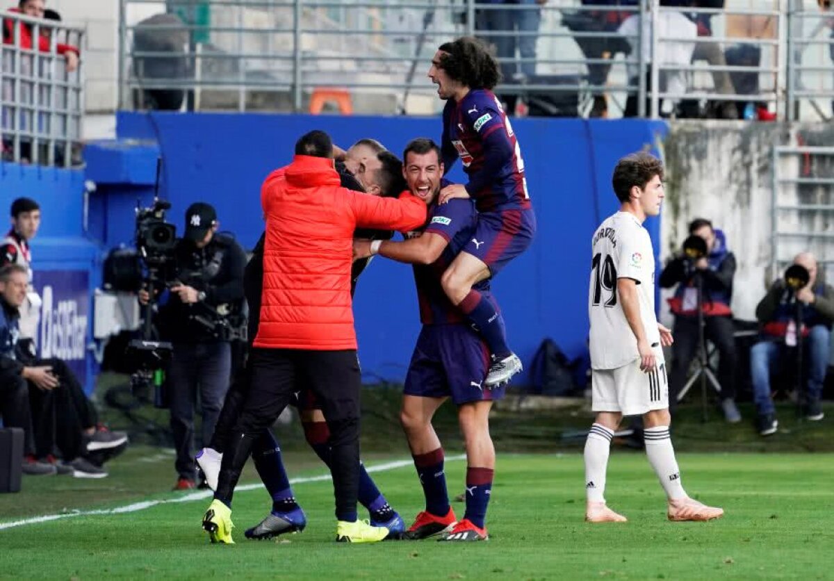 VIDEO+FOTO » Real Madrid, făcută K.O. la Eibar! 0-3 la primul meci al lui Solari după ce a semnat contractul