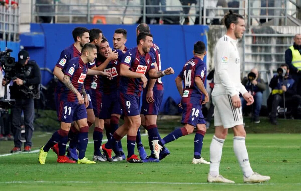 VIDEO+FOTO » Real Madrid, făcută K.O. la Eibar! 0-3 la primul meci al lui Solari după ce a semnat contractul