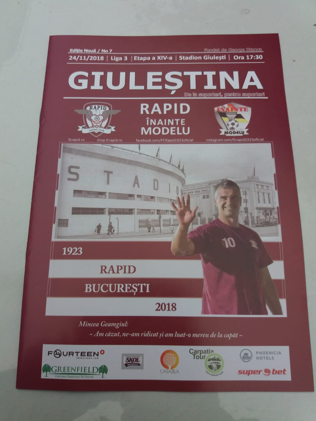 VIDEO + FOTO Daniel Pancu și vechiul Giulești s-au retras! Rapid, victorie în ultima partidă pe stadionul vechi de 79 de ani