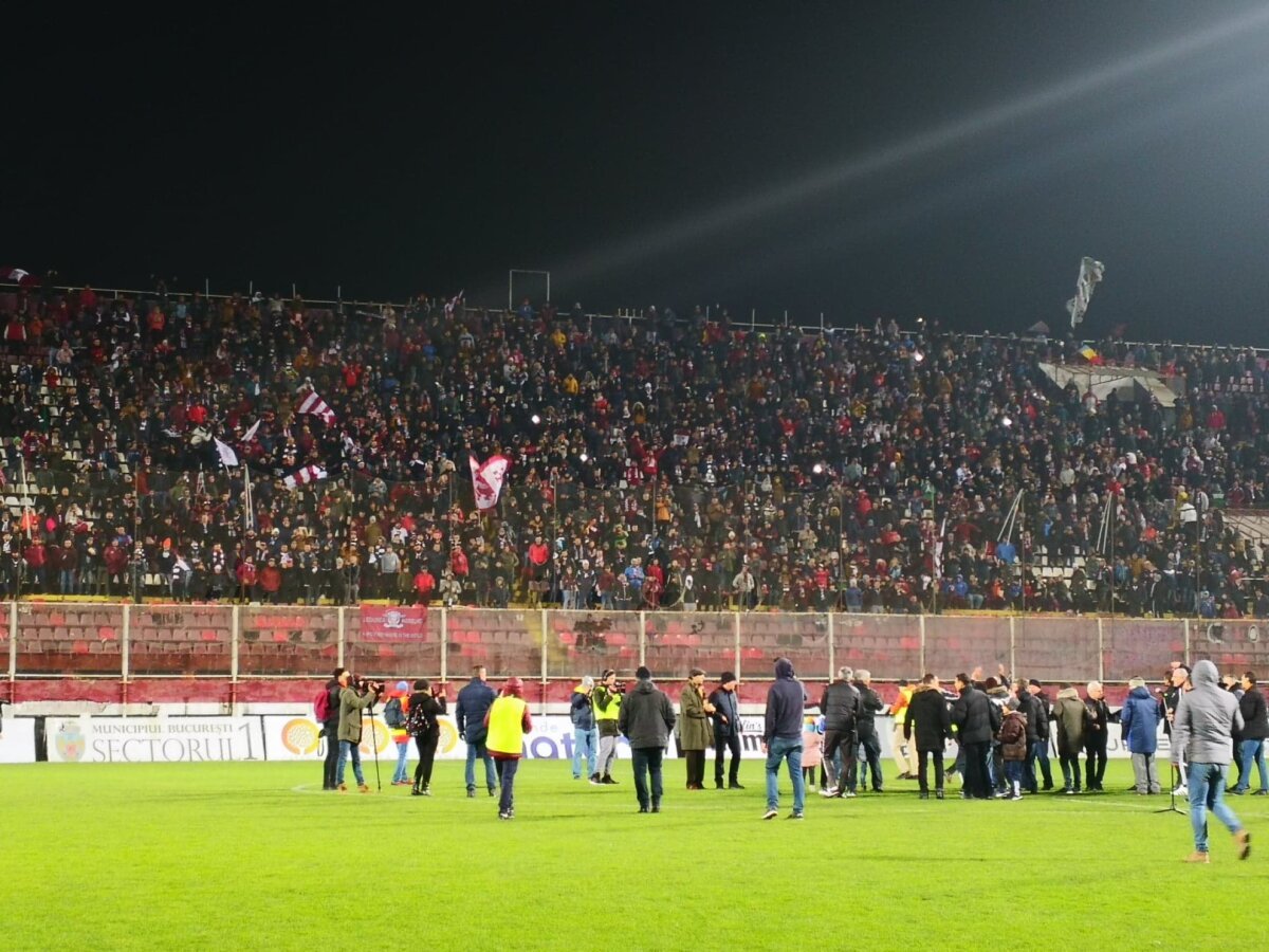 VIDEO + FOTO Daniel Pancu și vechiul Giulești s-au retras! Rapid, victorie în ultima partidă pe stadionul vechi de 79 de ani