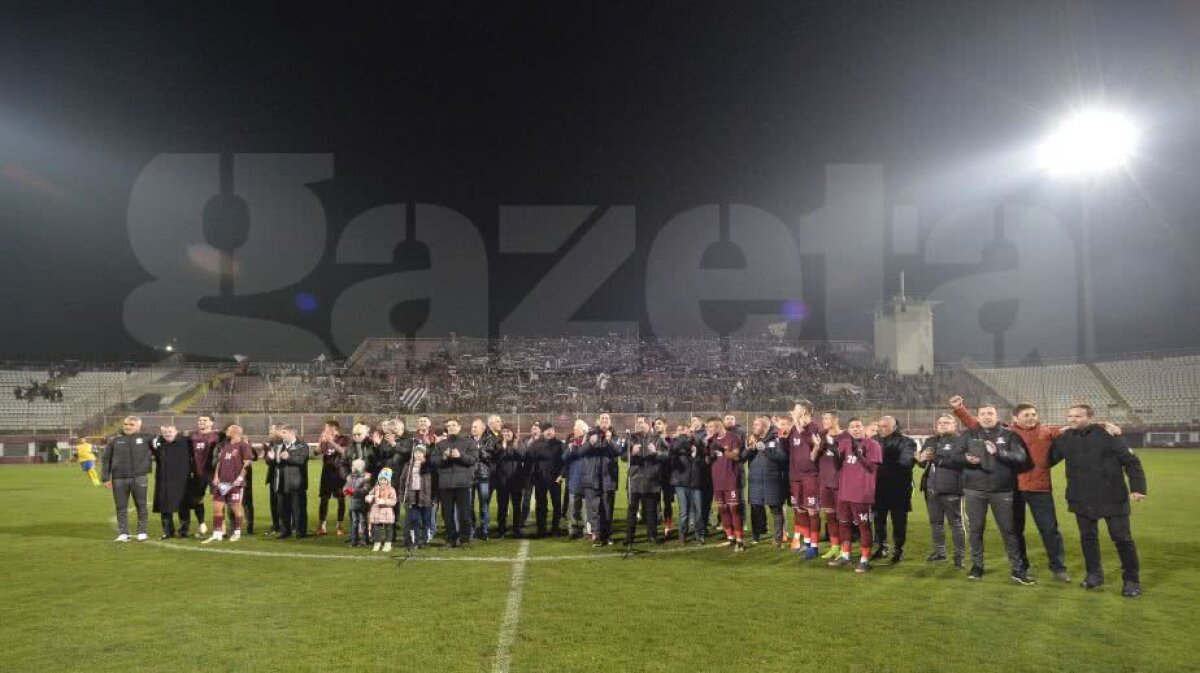 VIDEO + FOTO Daniel Pancu și vechiul Giulești s-au retras! Rapid, victorie în ultima partidă pe stadionul vechi de 79 de ani