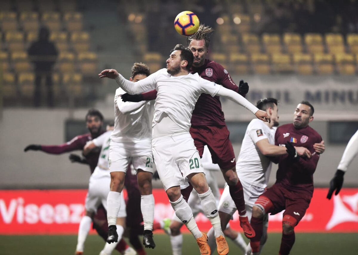 CHIAJNA - CFR CLUJ 0-1 // VIDEO + FOTO Clujenii se distanțează în fruntea Ligii 1, dar îl pierd pe Culio! Clasamentul actualizat