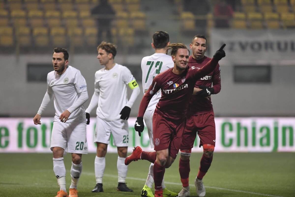 CHIAJNA - CFR CLUJ 0-1 // VIDEO + FOTO Clujenii se distanțează în fruntea Ligii 1, dar îl pierd pe Culio! Clasamentul actualizat