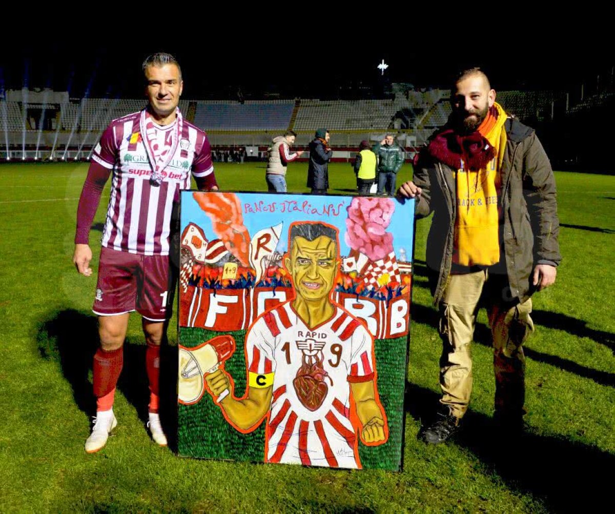 GALERIE FOTO Retragerea lui Daniel Pancu în 10 imagini spectaculoase, ratate de camerele TV