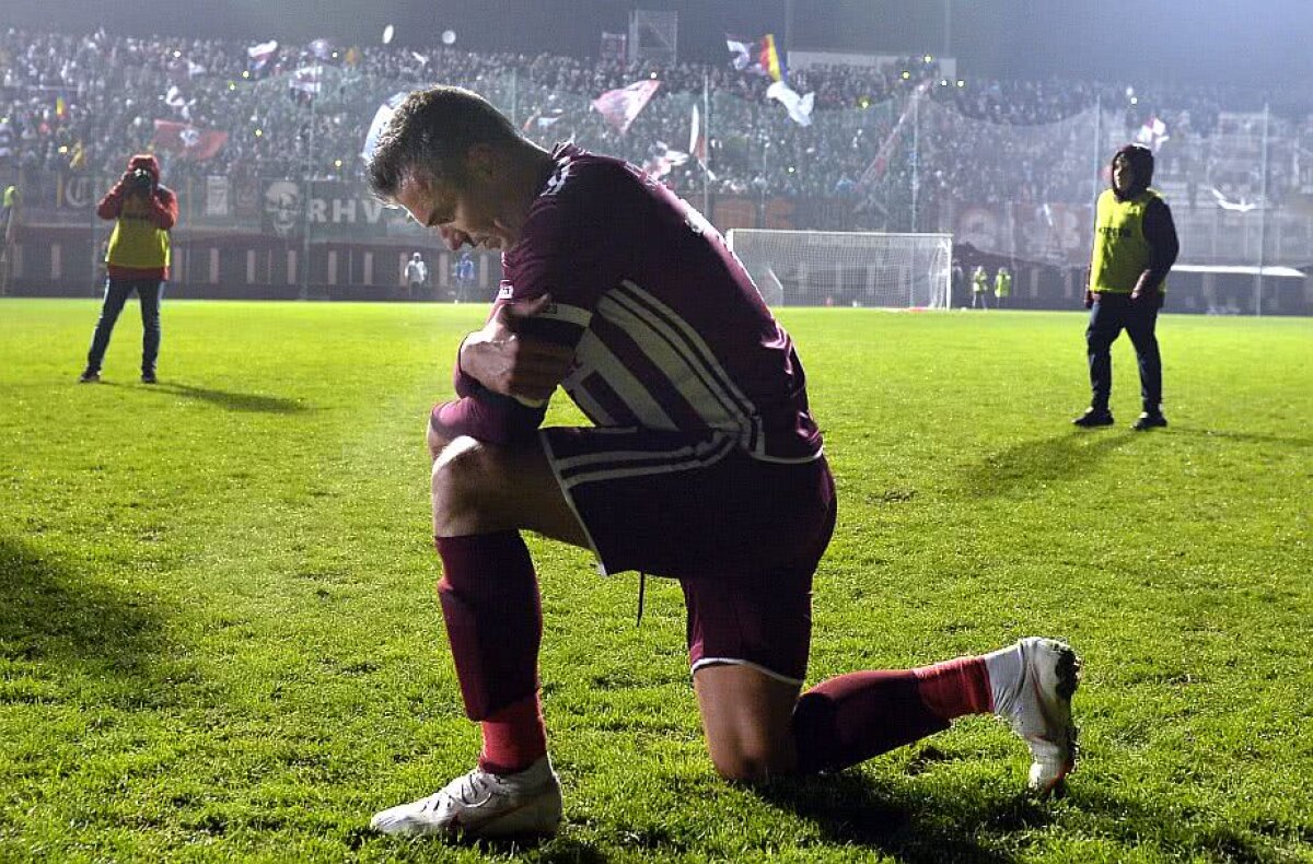 GALERIE FOTO Retragerea lui Daniel Pancu în 10 imagini spectaculoase, ratate de camerele TV