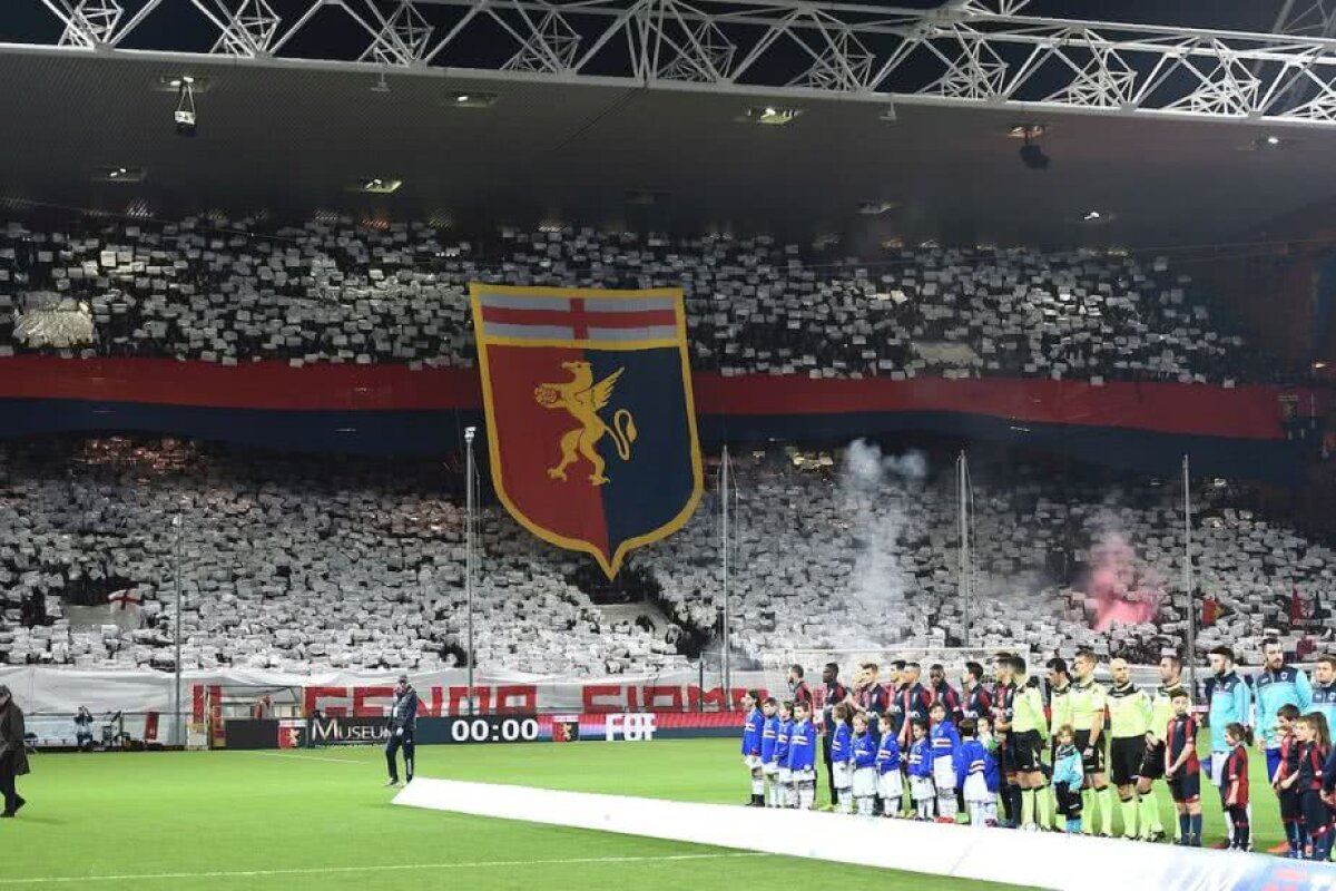 VIDEO + FOTO Imagini de neuitat pentru Ionuț Radu » Scenografie ULUITOARE în Genoa - Sampdoria