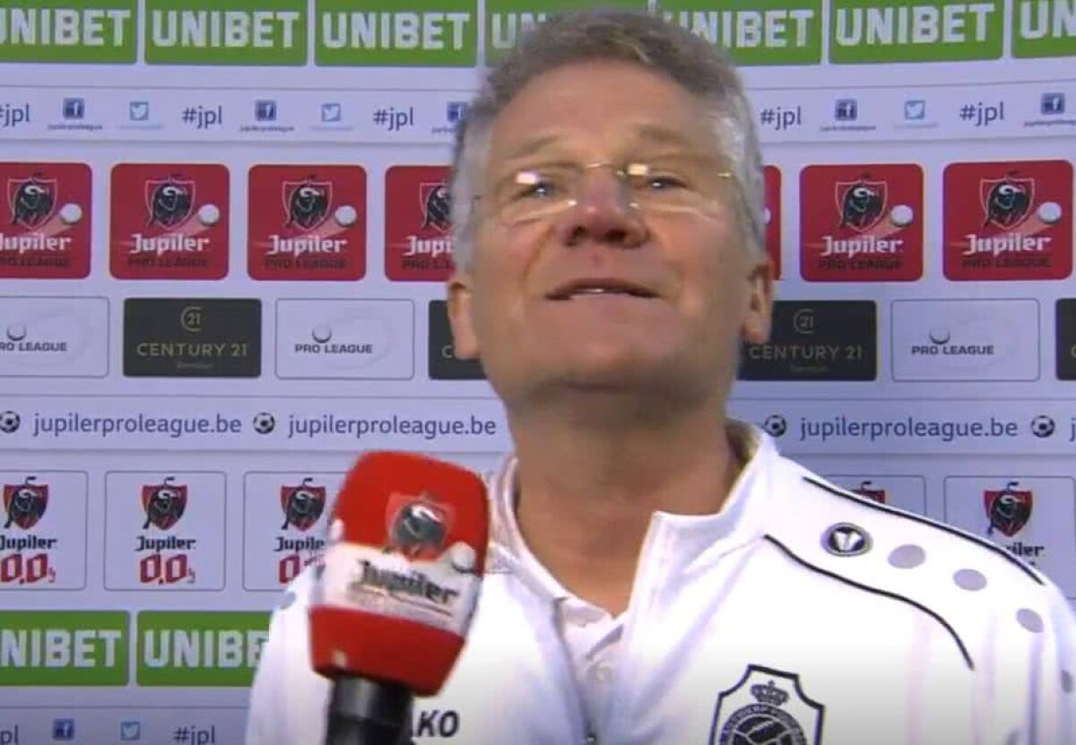 Loți Boloni, antrenorul momentului în Belgia, necruțător: "Voi folosi un limbaj pe care nu îl iubesc"