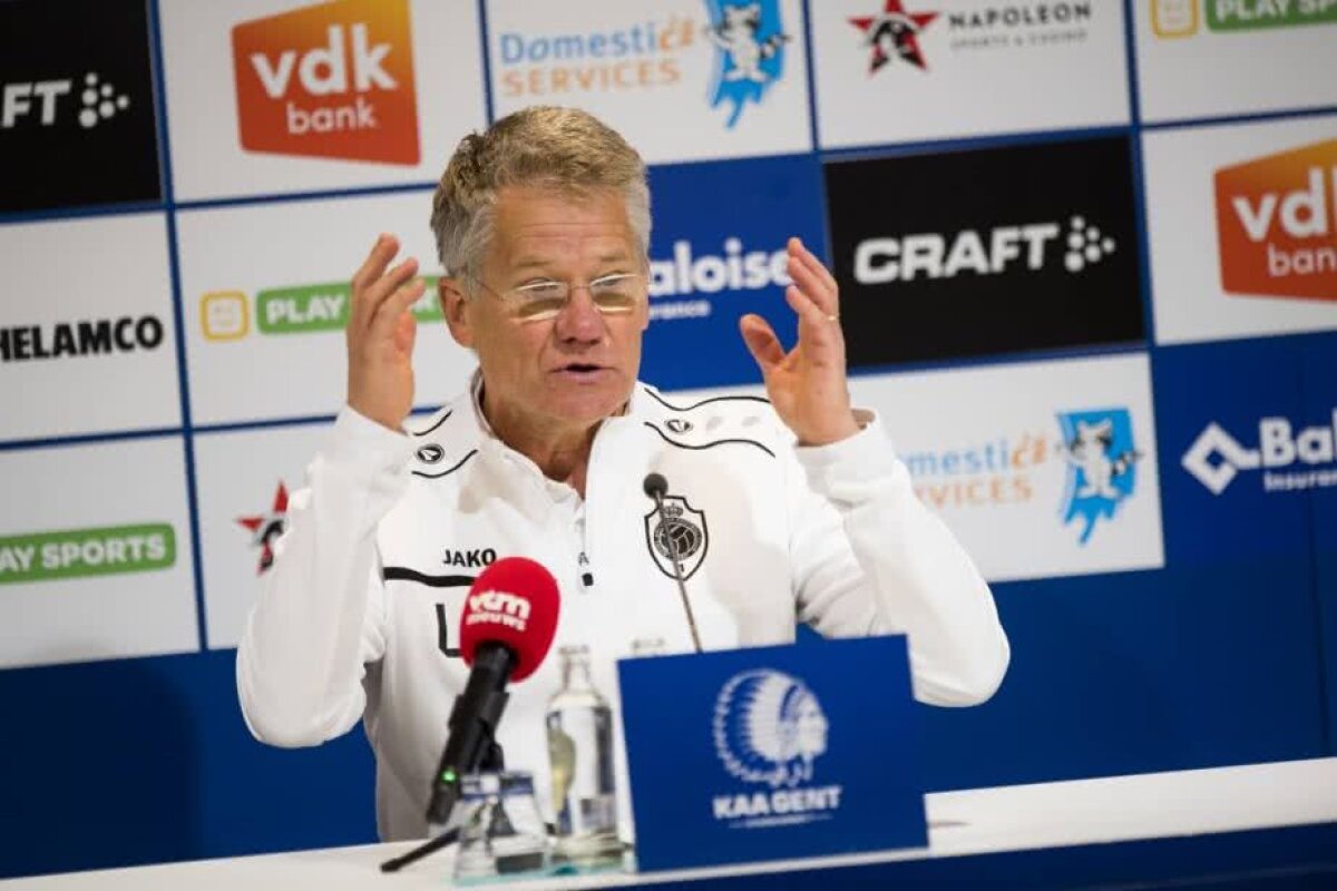 Loți Boloni, antrenorul momentului în Belgia, necruțător: "Voi folosi un limbaj pe care nu îl iubesc"