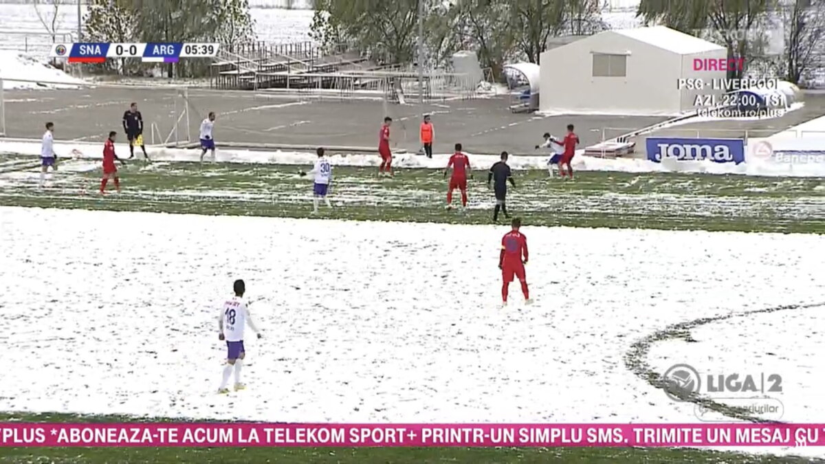 LIGA 2 // Sportul Snagov câștigă pe final cu FC Argeș și revine pe primul loc » Clasamentul actualizat