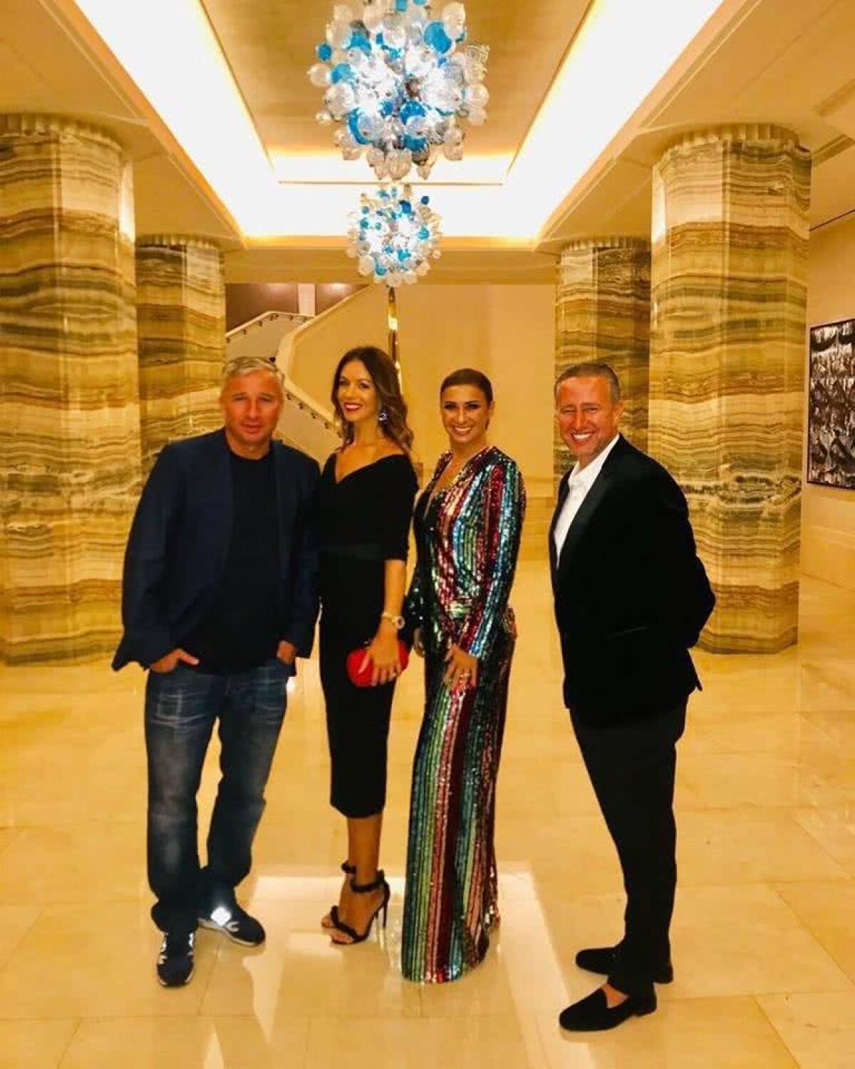 FOTO Reghecampf și Dan Petrescu, împreună la un eveniment organizat la Dubai