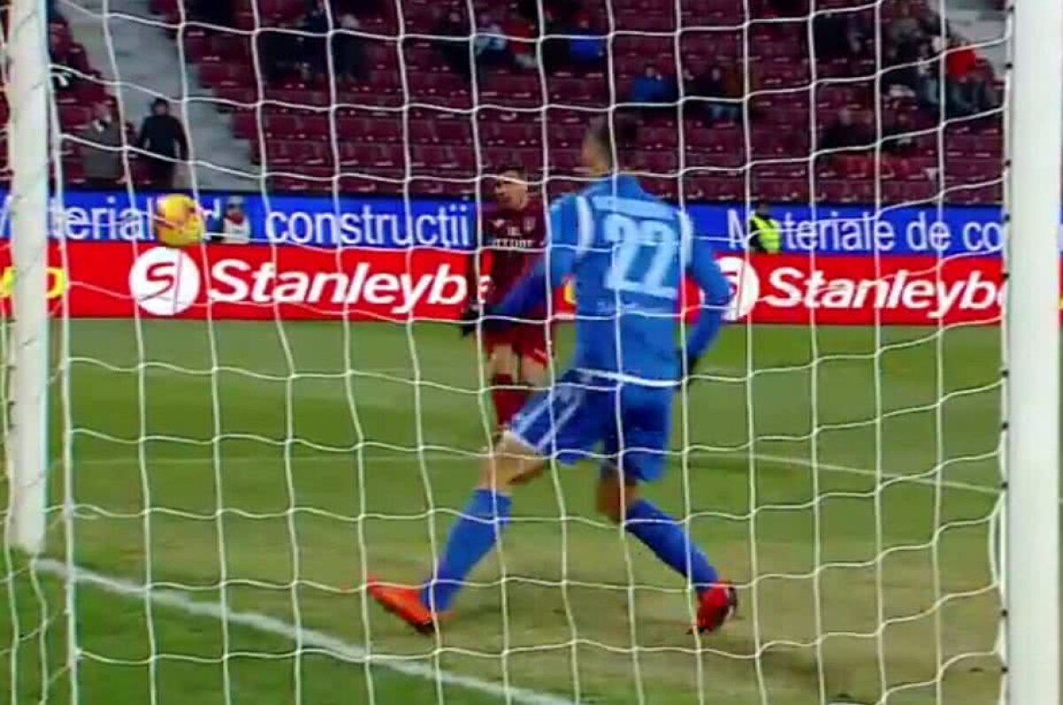 VIDEO + FOTO A rupt plasa, dar a fost și autorul unei ratări monumentale! Cum a comis-o Țucudean în meciul cu Voluntari