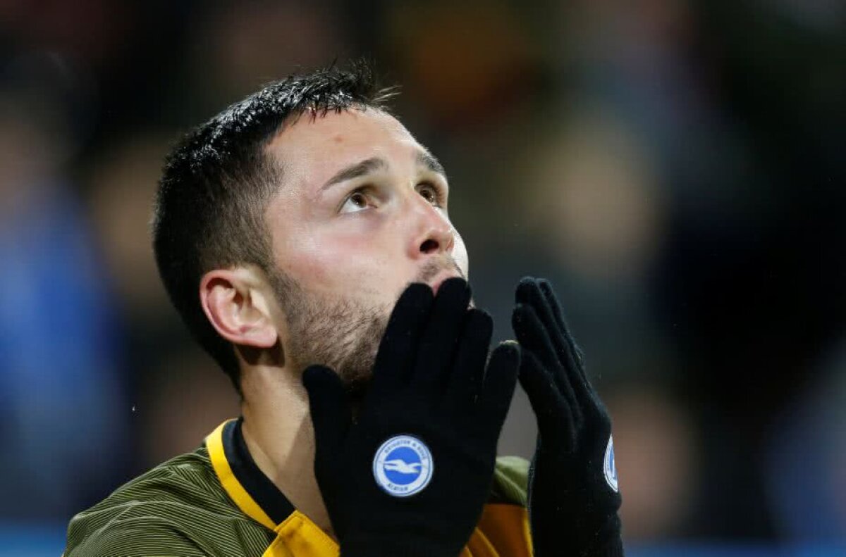 Florin Andone, primul gol în Premier League » Brighton, victorie vitală! Reacție atacantului naționalei