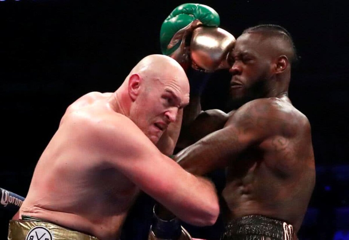 VIDEO+FOTO Furyos și iute » Verdict controversat în Wilder vs. Fury! Britanicul a dominat lupta, însă a fost pus de două ori la podea