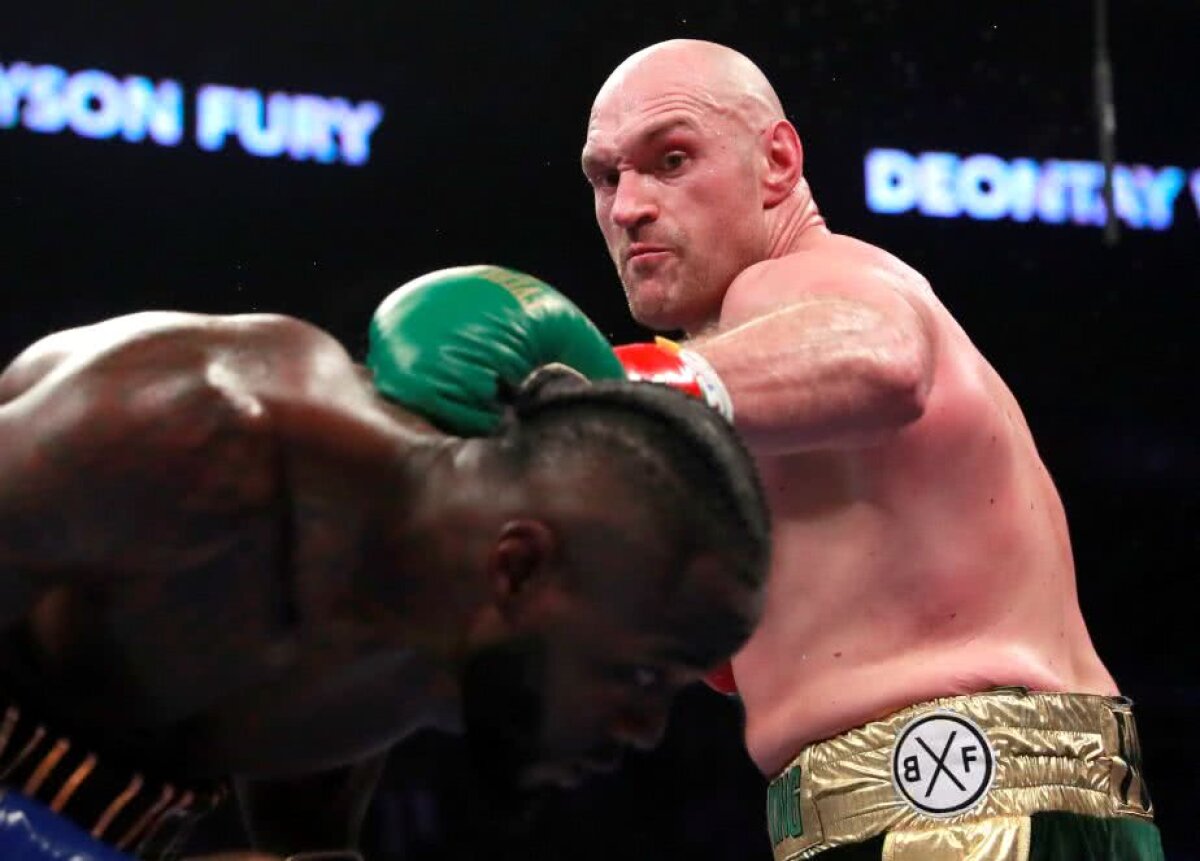 VIDEO+FOTO Furyos și iute » Verdict controversat în Wilder vs. Fury! Britanicul a dominat lupta, însă a fost pus de două ori la podea