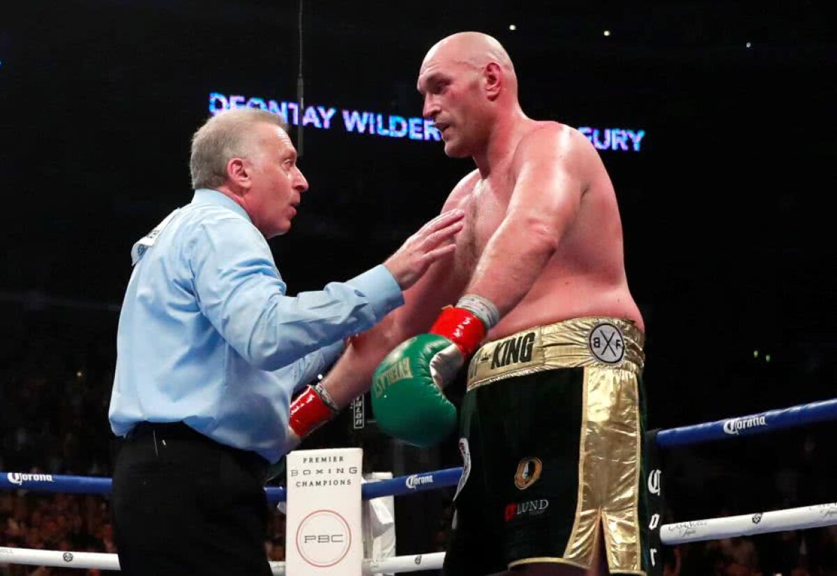 VIDEO+FOTO Furyos și iute » Verdict controversat în Wilder vs. Fury! Britanicul a dominat lupta, însă a fost pus de două ori la podea