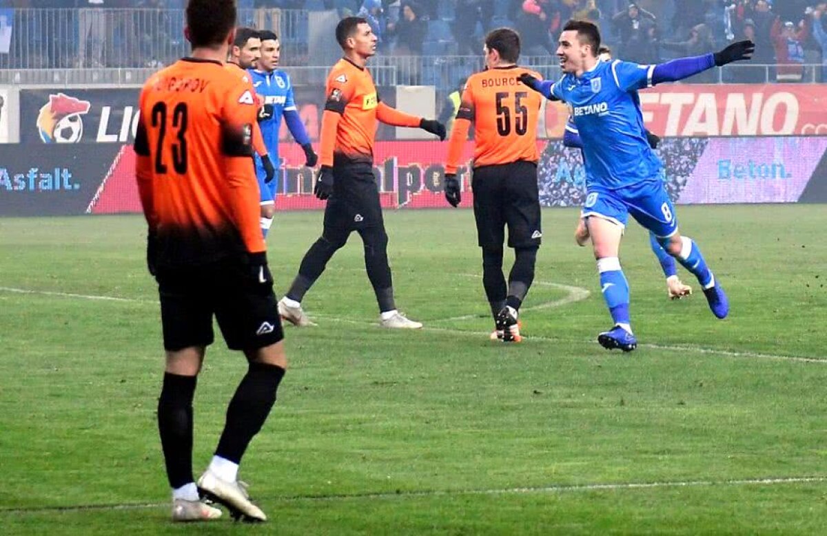 CS U CRAIOVA - DUNĂREA CĂLĂRAȘI 1-0 // Eurogolul lui Mateiu îi ține pe olteni în preajma podiumului