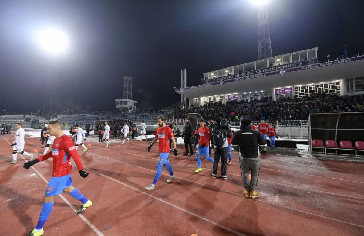 FCSB - GAZ METAN 2-1 // Palpitații la Pitești: FCSB câștigă cu emoții, la debutul în noul exil, și se menține în cursa de urmărire a liderului. Meci foarte tensionat