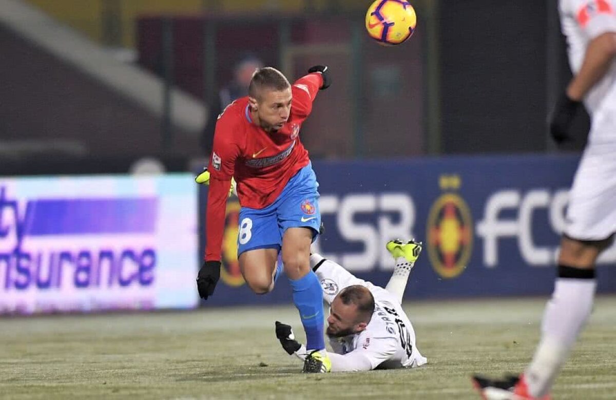 FCSB - GAZ METAN 2-1 // Palpitații la Pitești: FCSB câștigă cu emoții, la debutul în noul exil, și se menține în cursa de urmărire a liderului. Meci foarte tensionat