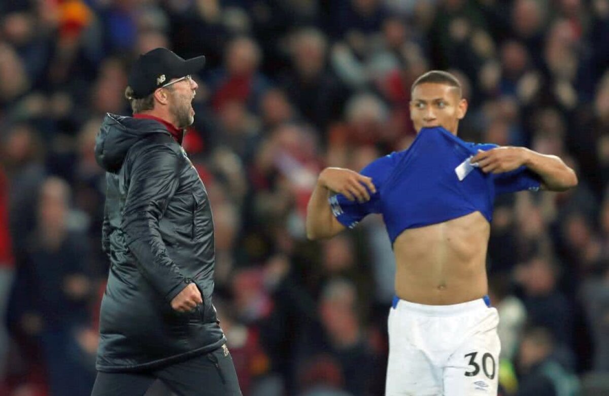 VIDEO+FOTO Deznodământ dramatic: Liverpool - Everton, decis în minutul 90+6 » Klopp n-a mai rezistat și a intrat pe teren