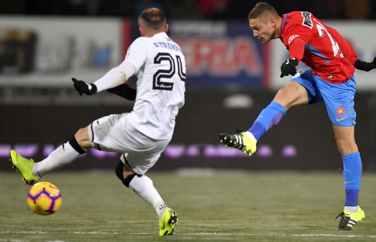 FCSB - GAZ METAN 2-1 // Palpitații la Pitești: FCSB câștigă cu emoții, la debutul în noul exil, și se menține în cursa de urmărire a liderului. Meci foarte tensionat